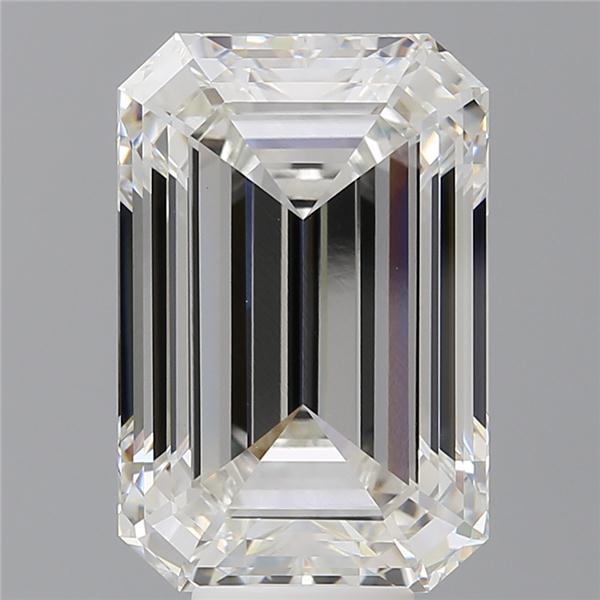 9.59 ct. emerald Lab Grown Diamond front image