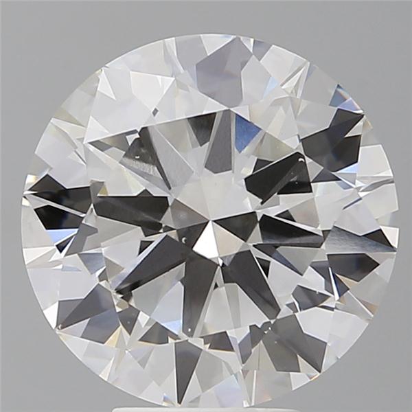 6.01 ct. round Lab Grown Diamond front image