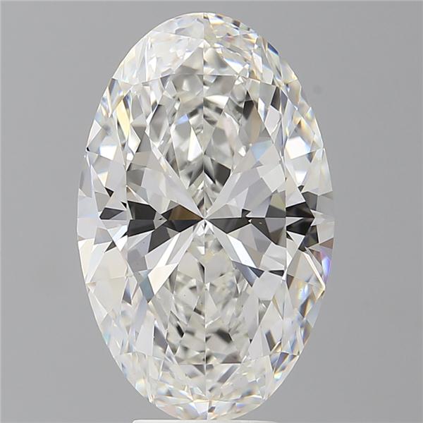 7.06 ct. oval Lab Grown Diamond front image