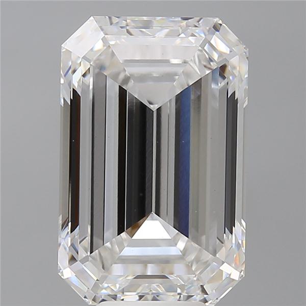 9.09 ct. emerald Lab Grown Diamond front image