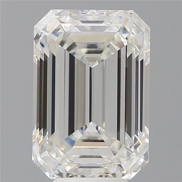 7.09 ct. emerald Lab Grown Diamond front image