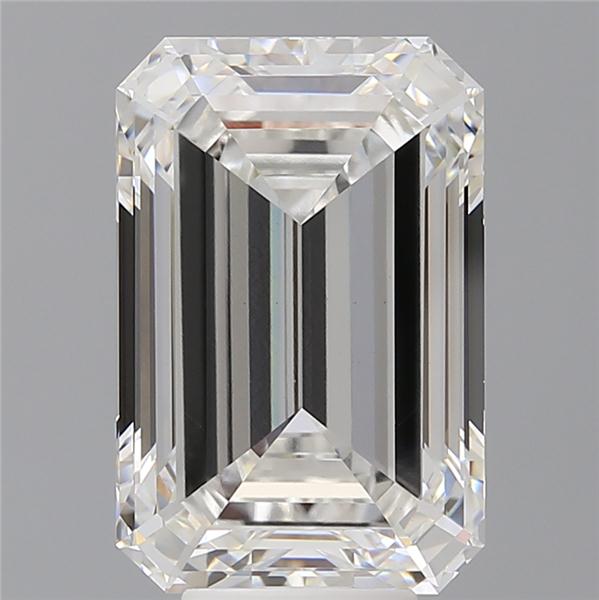 8.04 ct. emerald Lab Grown Diamond front image