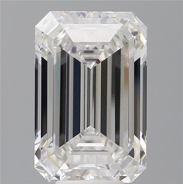 9.09 ct. emerald Lab Grown Diamond front image