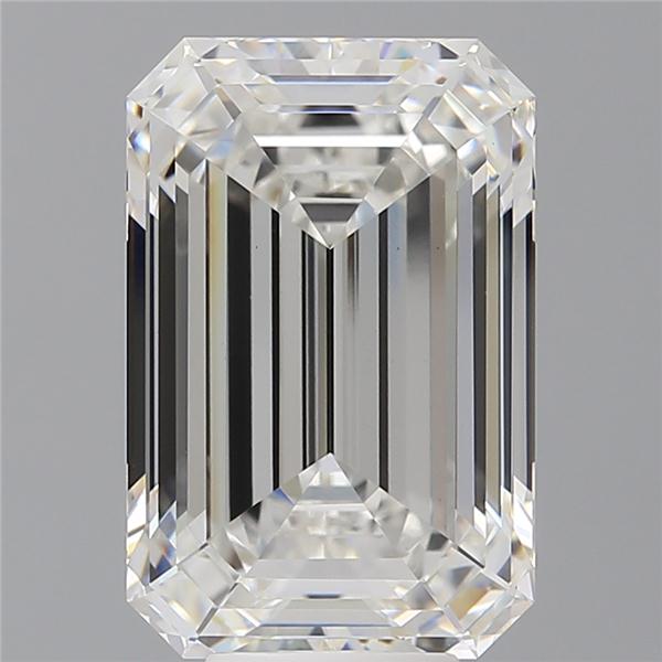 8.59 ct. emerald Lab Grown Diamond front image