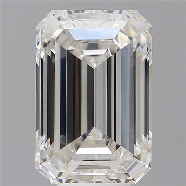 8.04 ct. emerald Lab Grown Diamond front image