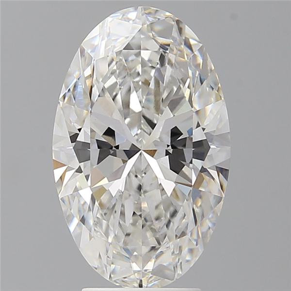 4.10 ct. oval Lab Grown Diamond front image