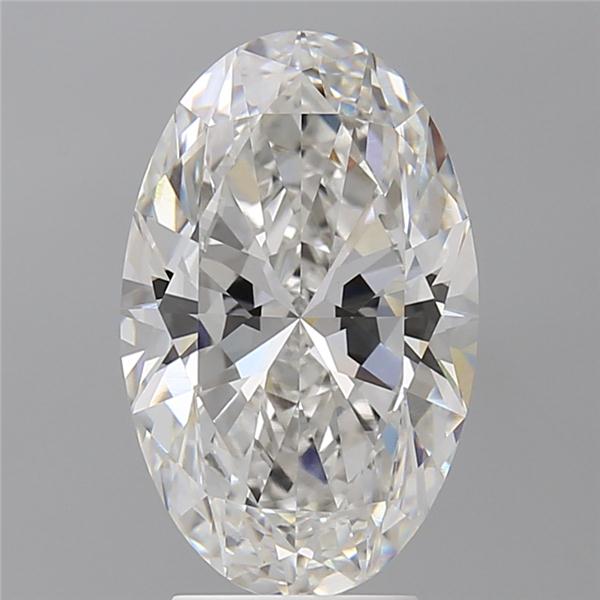 4.08 ct. oval Lab Grown Diamond front image