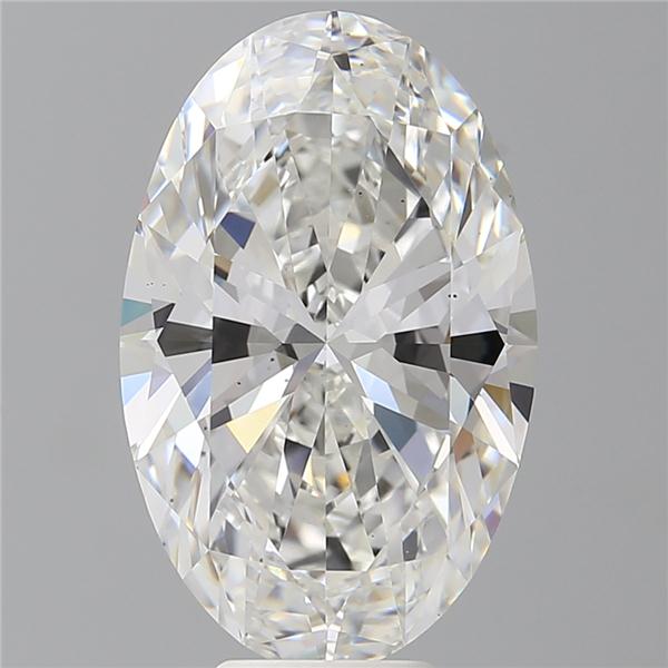 7.51 ct. oval Lab Grown Diamond front image