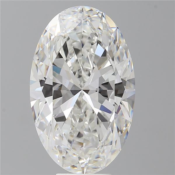 8.60 ct. oval Lab Grown Diamond front image