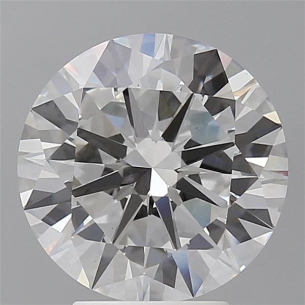 4.09 ct. round Lab Grown Diamond front image