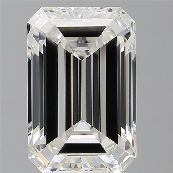 8.57 ct. emerald Lab Grown Diamond front image
