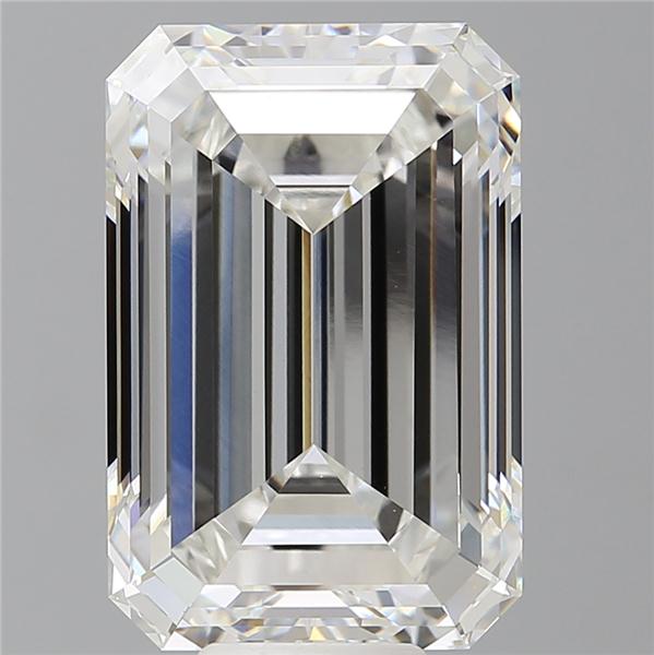 11.53 ct. emerald Lab Grown Diamond front image