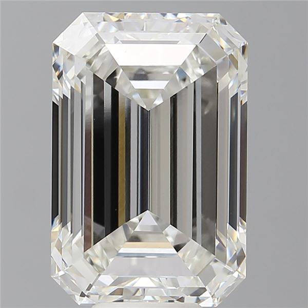 10.10 ct. emerald Lab Grown Diamond front image