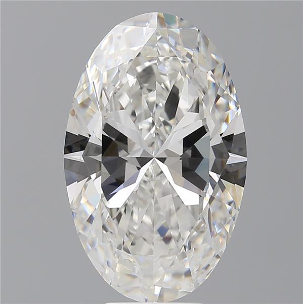 8.00 ct. oval Lab Grown Diamond front image