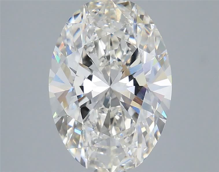 3.01 ct. oval Lab Grown Diamond front image