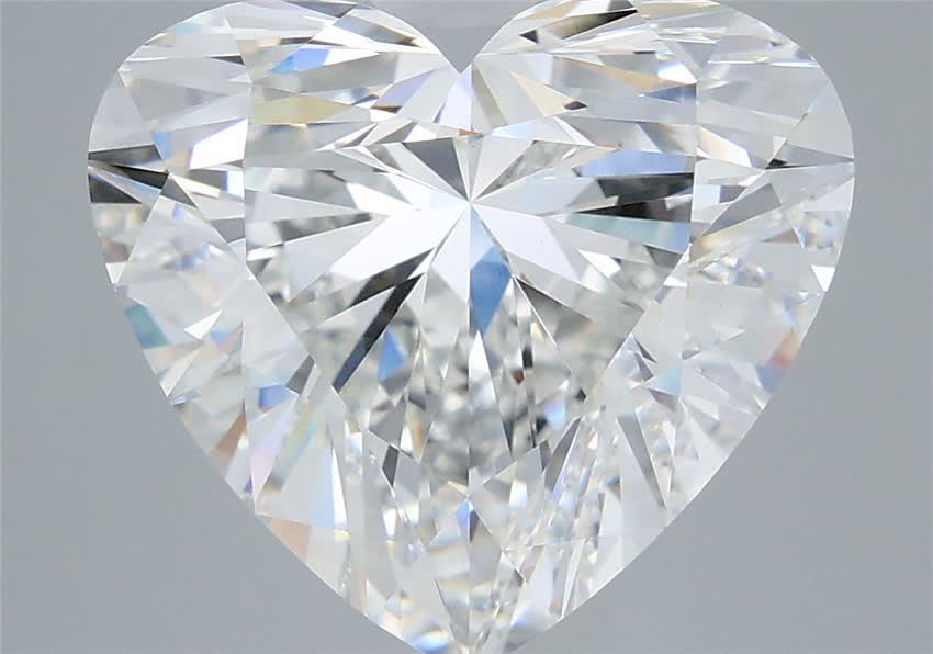 6.02 ct. heart Lab Grown Diamond front image