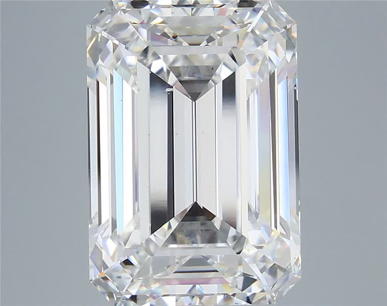 10.01 ct. emerald Lab Grown Diamond front image