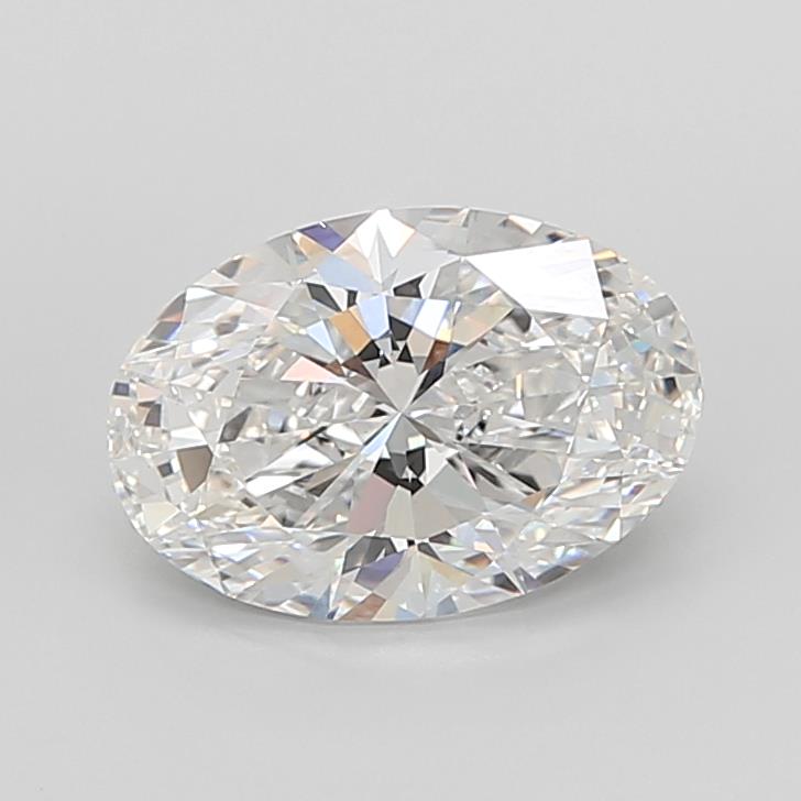 6.08 ct. oval Lab Grown Diamond front image