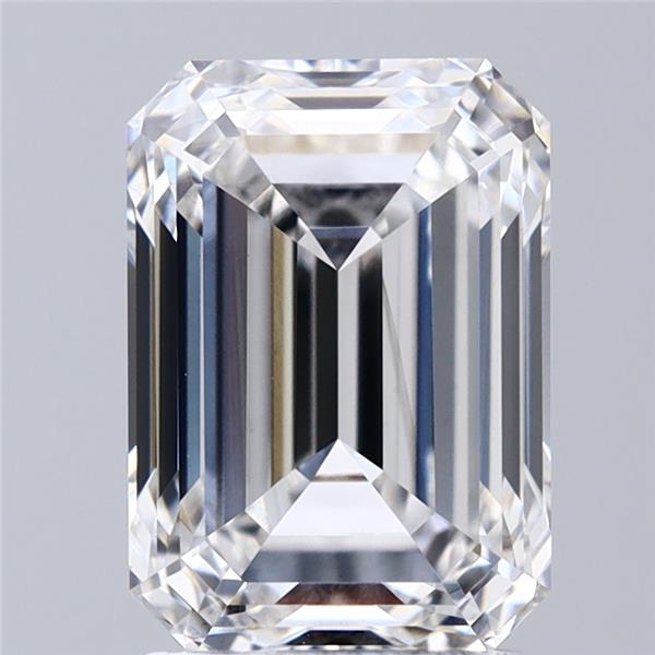 2.53 ct. emerald Lab Grown Diamond front image