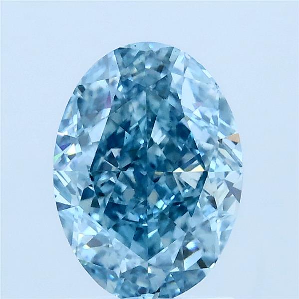 2.04 ct. oval Lab Grown Diamond front image