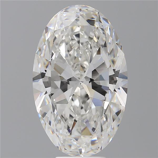 8.52 ct. oval Lab Grown Diamond front image
