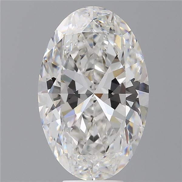 7.51 ct. oval Lab Grown Diamond front image