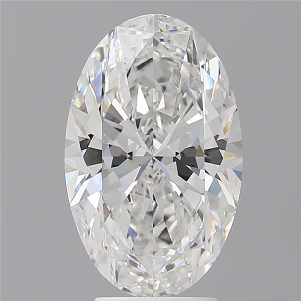 4.09 ct. oval Lab Grown Diamond front image