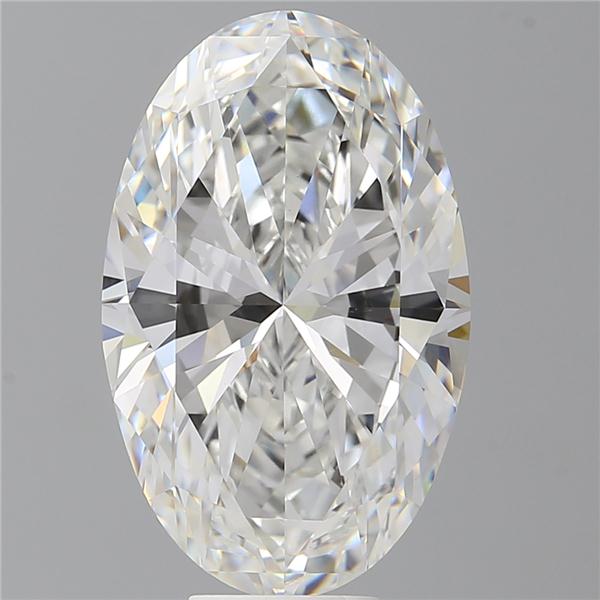 9.08 ct. oval Lab Grown Diamond front image