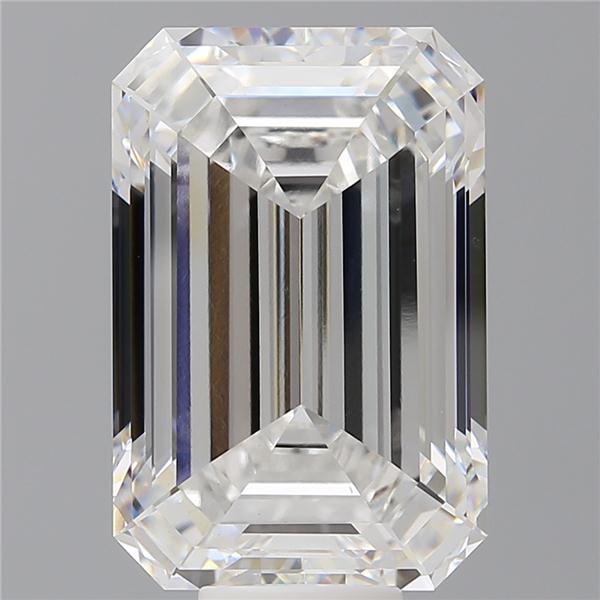 12.59 ct. emerald Lab Grown Diamond front image