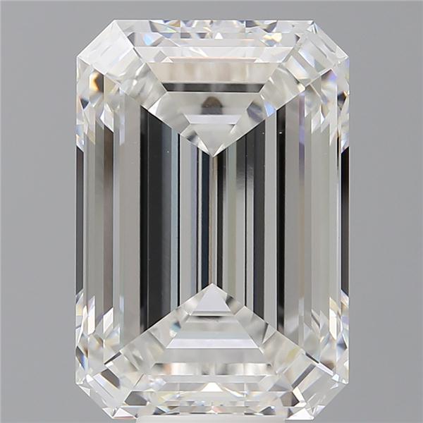 12.58 ct. emerald Lab Grown Diamond front image