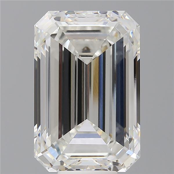 12.11 ct. emerald Lab Grown Diamond front image
