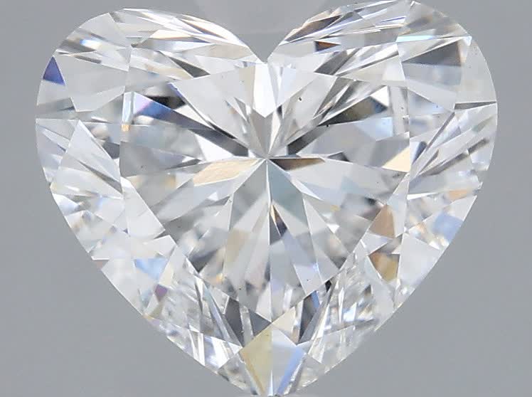 1.55 ct. heart Lab Grown Diamond front image