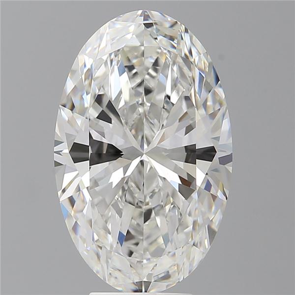 6.60 ct. oval Lab Grown Diamond front image