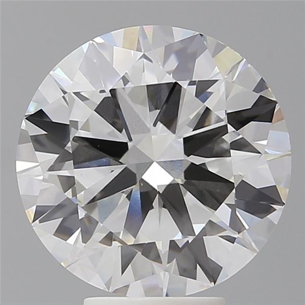 5.55 ct. round Lab Grown Diamond front image