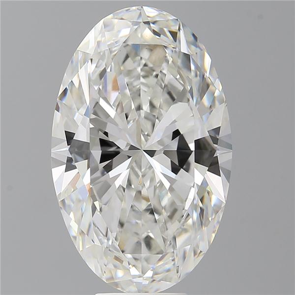 9.58 ct. oval Lab Grown Diamond front image