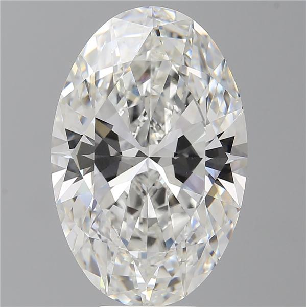 9.09 ct. oval Lab Grown Diamond front image