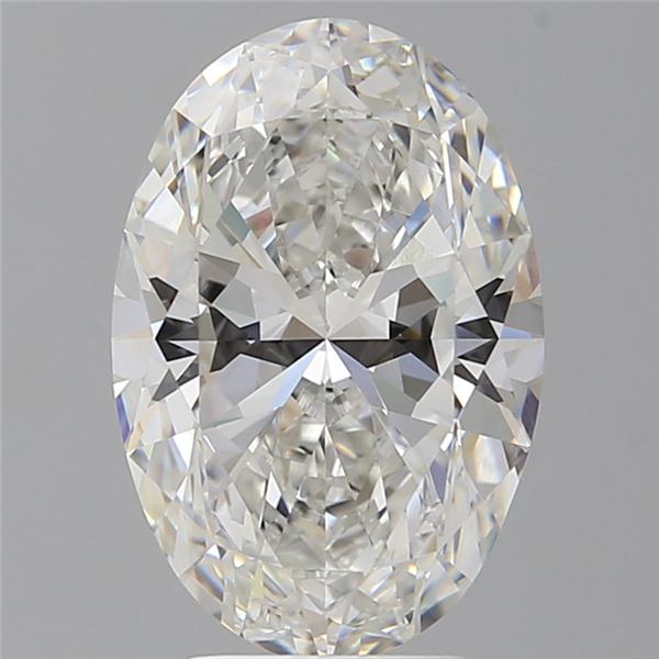 4.52 ct. oval Lab Grown Diamond front image