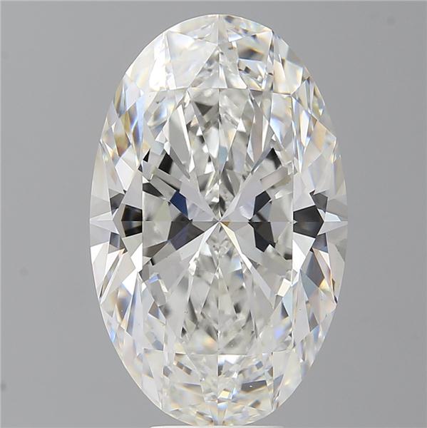 9.57 ct. oval Lab Grown Diamond front image