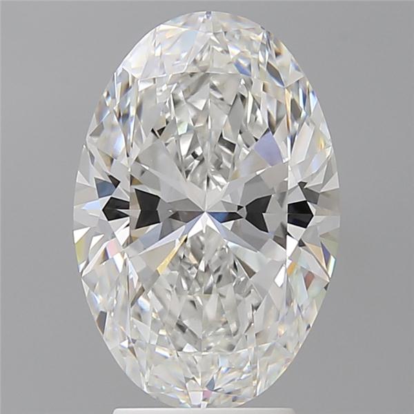 4.09 ct. oval Lab Grown Diamond front image