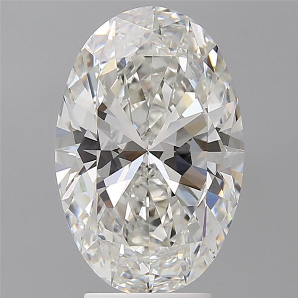 4.09 ct. oval Lab Grown Diamond front image
