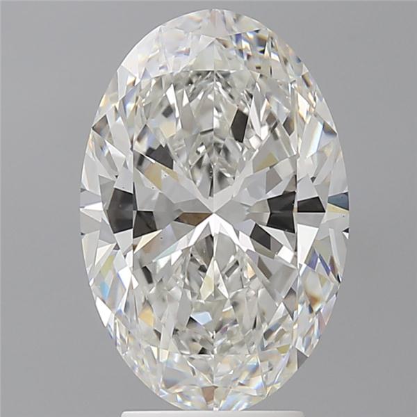 4.05 ct. oval Lab Grown Diamond front image