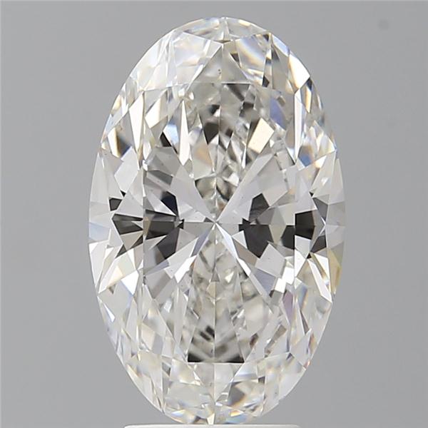 4.09 ct. oval Lab Grown Diamond front image