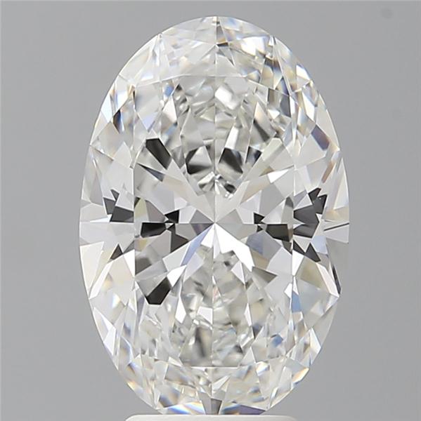 4.09 ct. oval Lab Grown Diamond front image