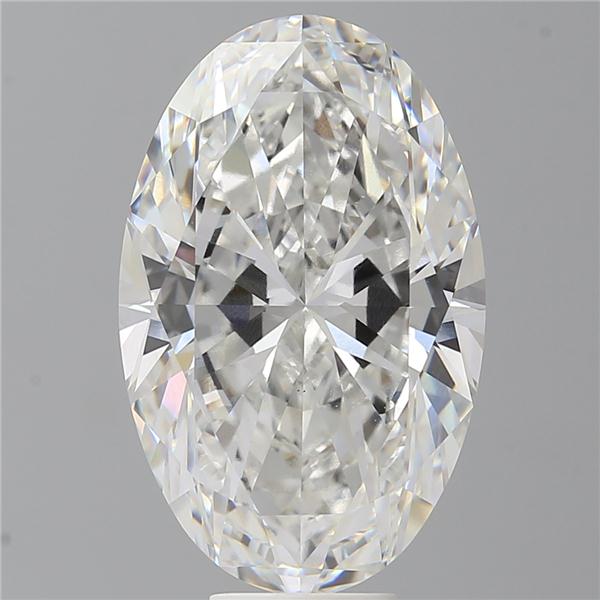 10.53 ct. oval Lab Grown Diamond front image