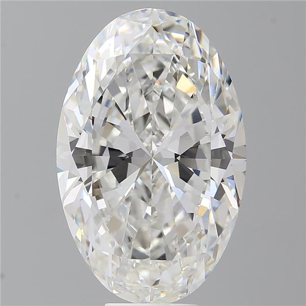 10.57 ct. oval Lab Grown Diamond front image
