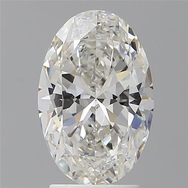 2.52 ct. oval Lab Grown Diamond front image