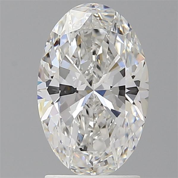 2.04 ct. oval Lab Grown Diamond front image