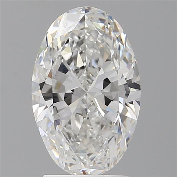 2.54 ct. oval Lab Grown Diamond front image