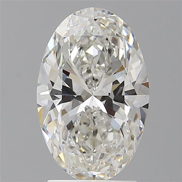 2.60 ct. oval Lab Grown Diamond front image