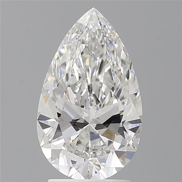 2.57 ct. pear Lab Grown Diamond front image